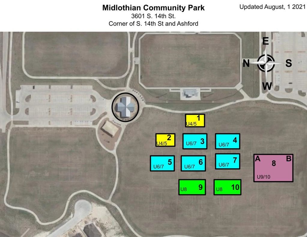 Field Maps Midlothian Soccer Association